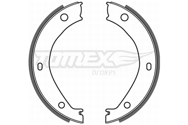 Sada brzdových čelistí TOMEX Brakes